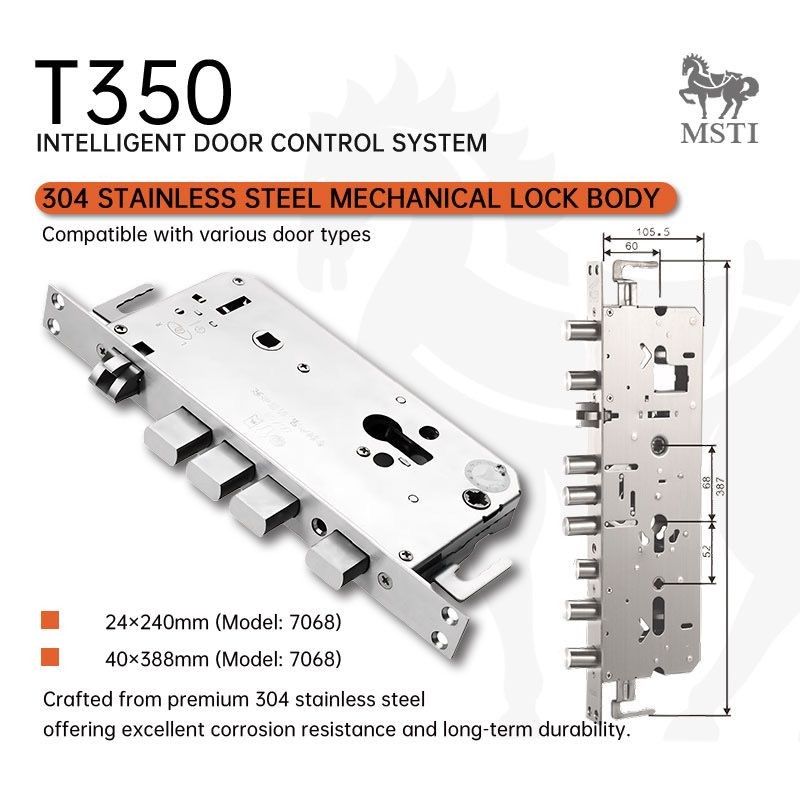 T350 with 304 Stainless Steel Mechanical Lock Body
